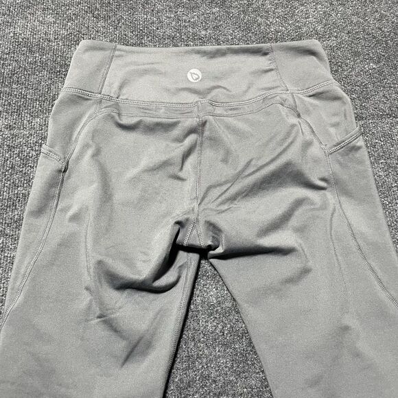 Baleaf Leggings Womens Medium Gray Yoga Athletic High Waist Stretch Side Pocket - Picture 7 of 13